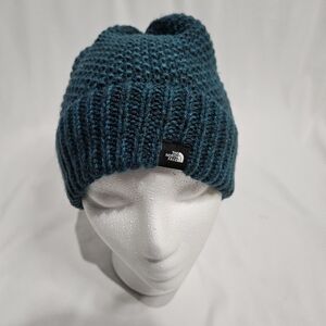 The North Face Teal Knit Beanie
